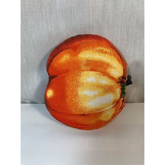 Farmhouse Kitchen Tomato Pot Holder Trivet-Red/Yellow 1987 SARI Fabric EUC - Picture 6 of 6